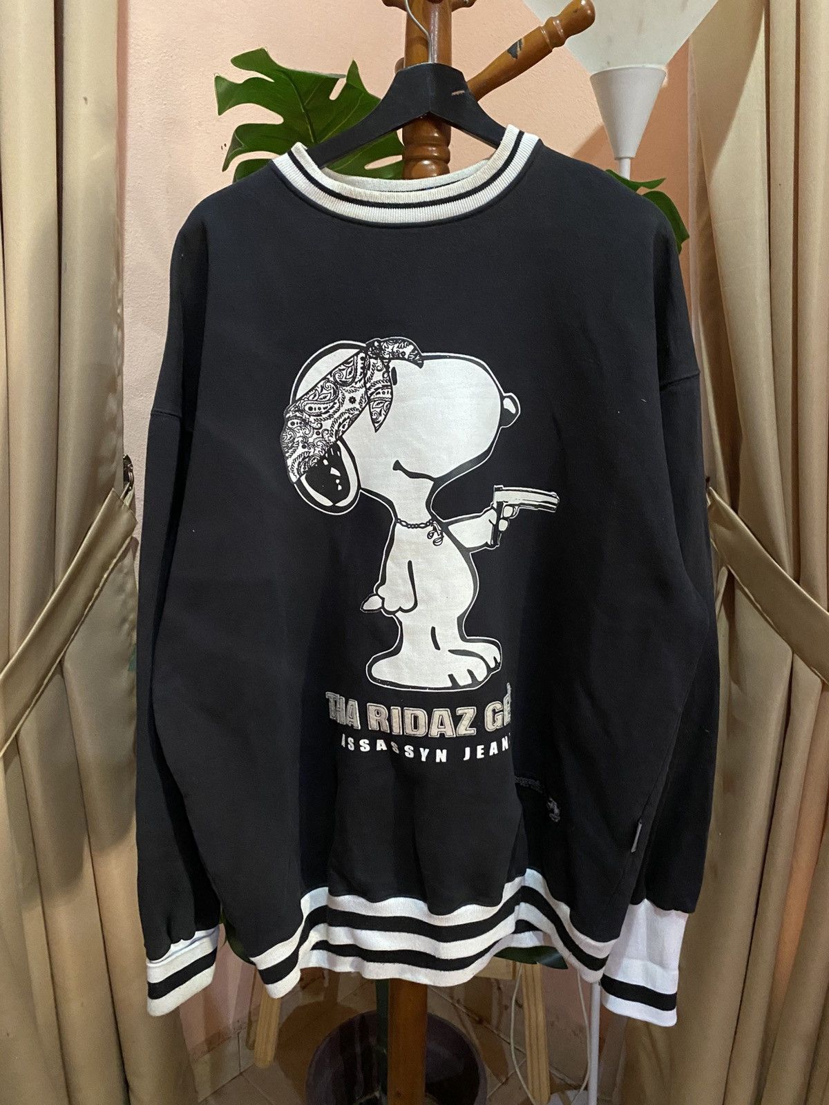 Vintage VINTAGE Y2K SNOOPY SNOOP DOG ASSASSYN JEANZ THA RIDAZ GEAR Size US XXL / EU 58 / 5 - 1 Thumbnail