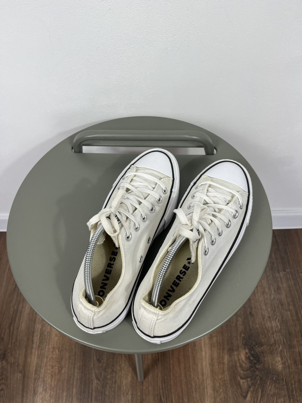 Converse Converse Platform Canvas Sneakers White High Sole 38 US 7.5 Size US 7.5 / IT 37.5 - 8 Thumbnail