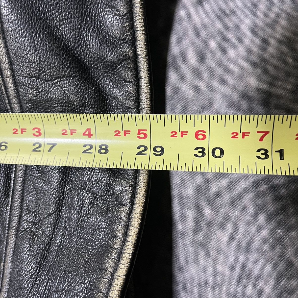 Harley Davidson VINTAGE HARLEY DAVIDSON TIFTON BIKER GRUNGE LEATHER JACKET Size US L / EU 52-54 / 3 - 17 Thumbnail