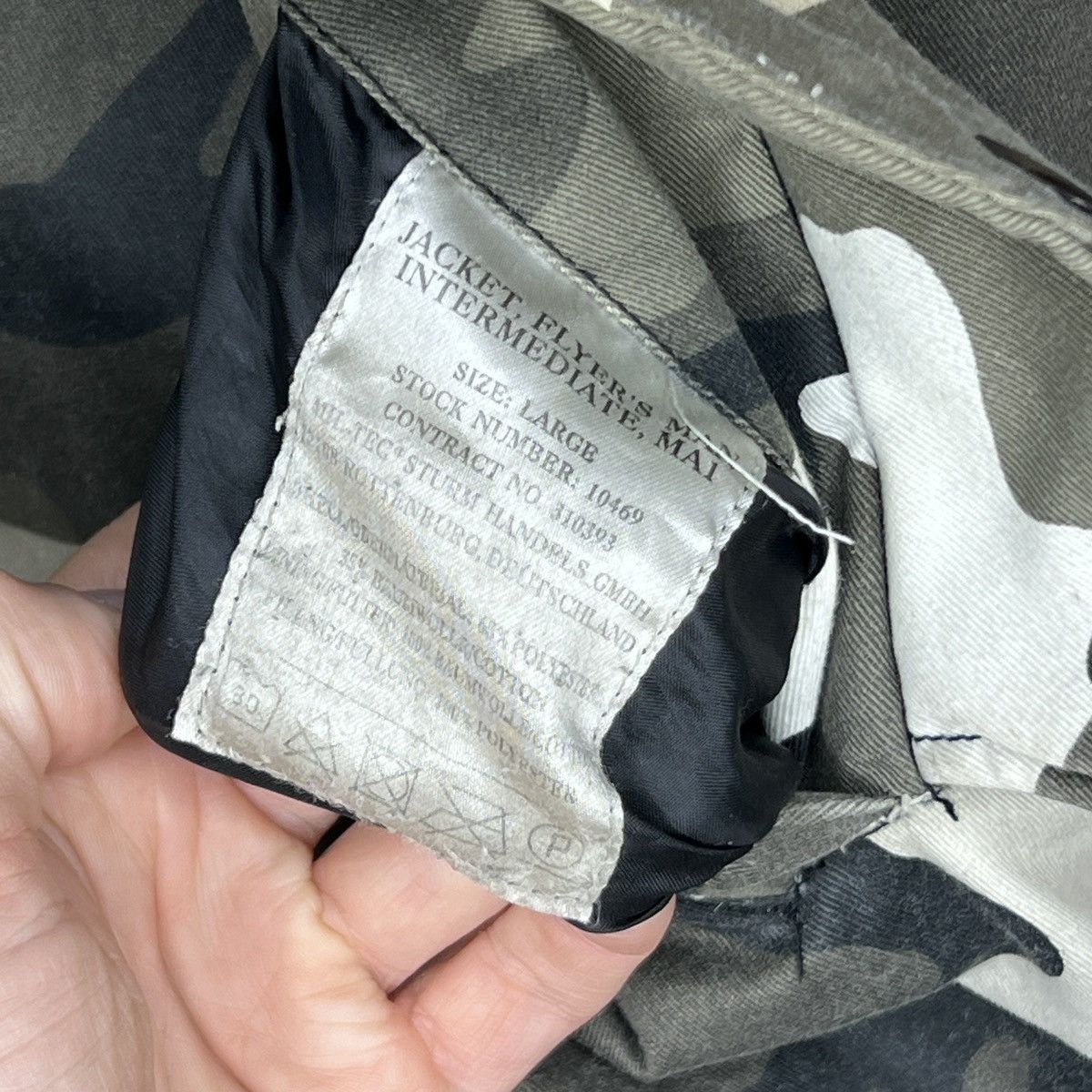 Vintage MA 1 FLYERS ARMY BOMBER JACKET TRAVIS SCOTT STYLE Size US L / EU 52-54 / 3 - 6 Thumbnail