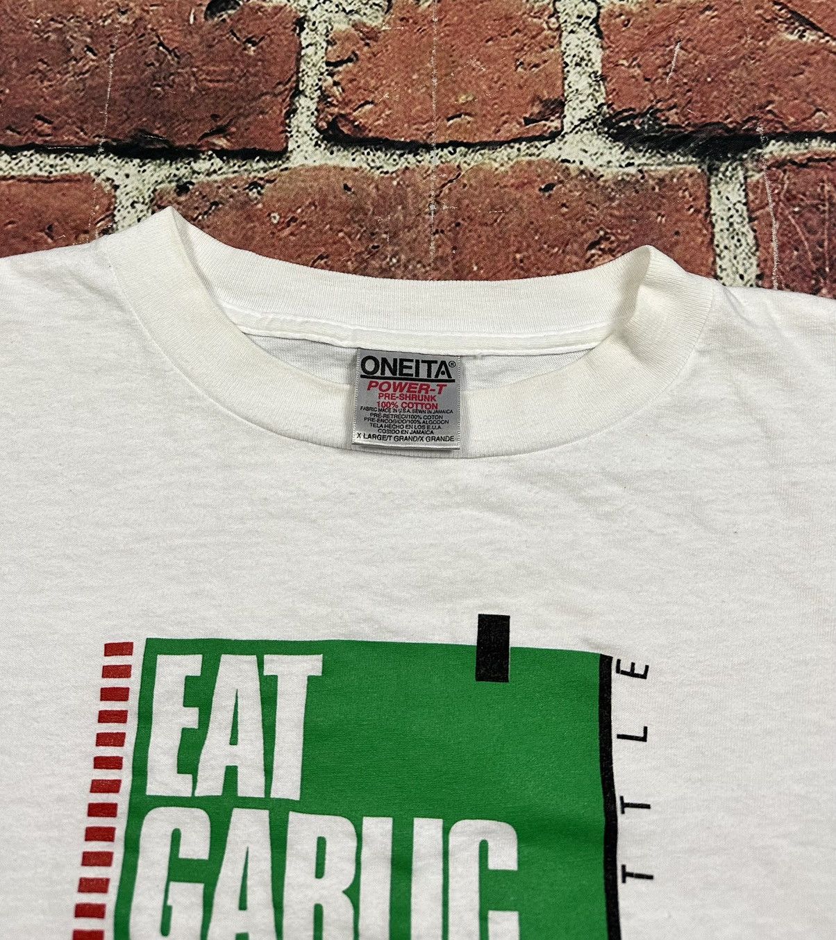 Vintage Vintage Lombardi’s Tee Italy Eat Garlic Breathe Tall Seattle Size US XL / EU 56 / 4 - 6 Thumbnail