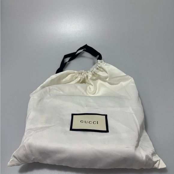 Gucci Gucci Ophidia Small GG Supreme Canvas Leather Bag Beige Brow Size ONE SIZE - 9 Thumbnail