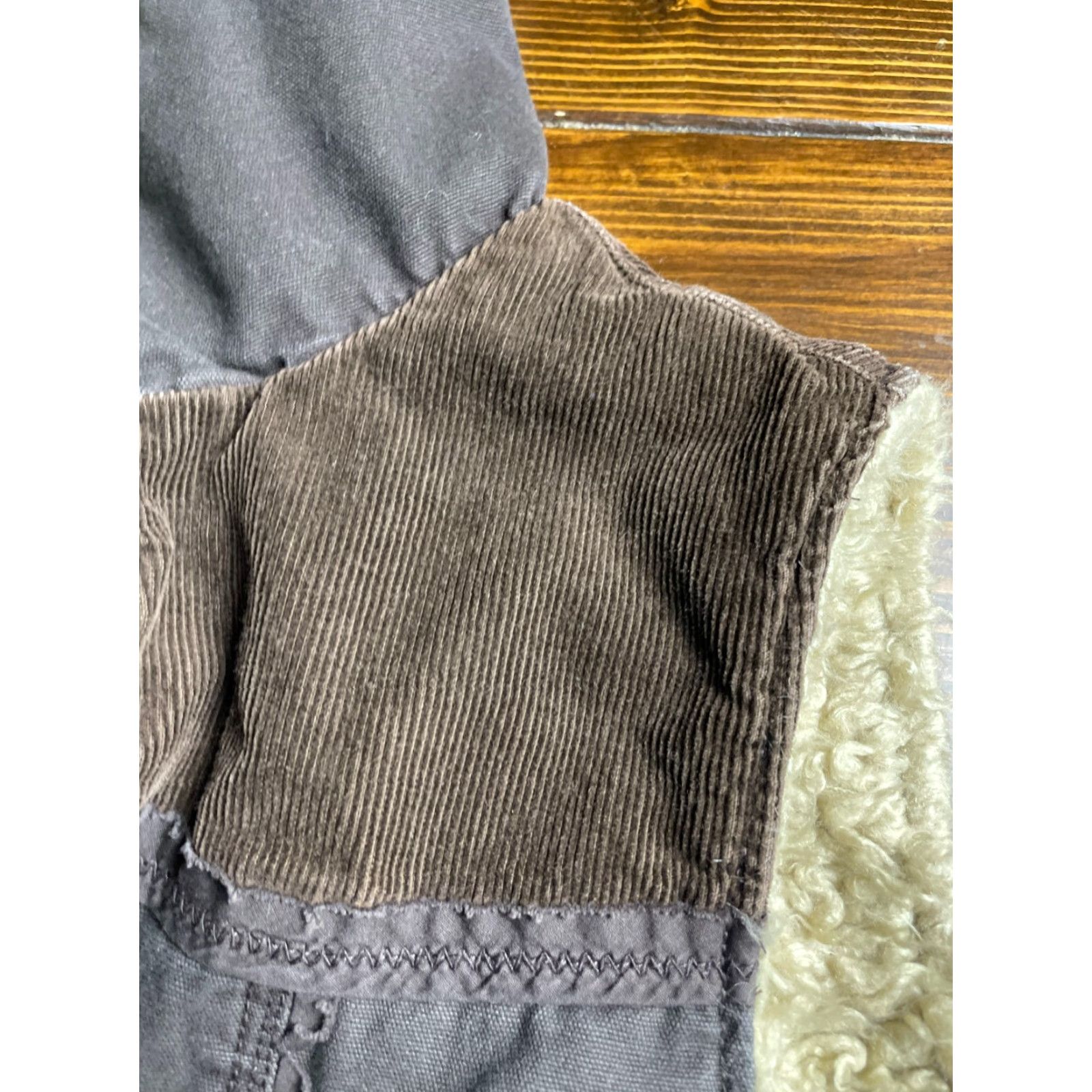 Vintage Maurices Jacket Women's Medium Brown Vest Faux Fur - Jacket, Basic Jacket, Casual, Regular Fit, Button Zip Closure, Short, Solid, Velvet? Size M / US 6-8 / IT 42-44 - 5 Thumbnail