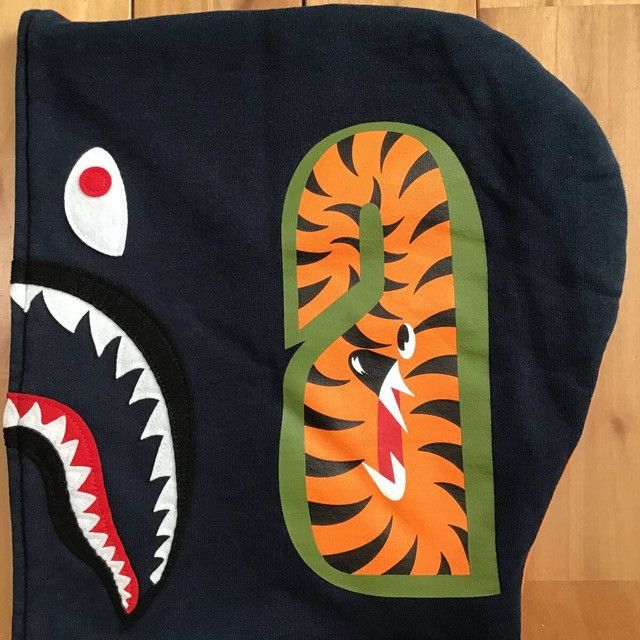 Bape BAPE Crazy color shark full zip hoodie a bathing ape Size US L / EU 52-54 / 3 - 5 Thumbnail