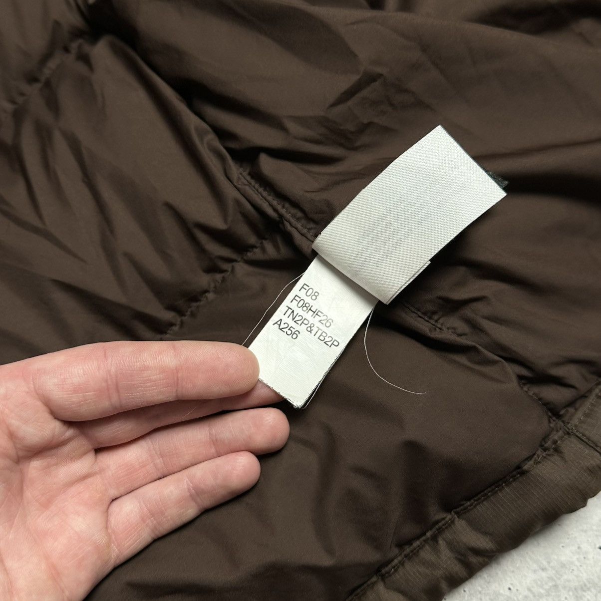 The North Face × Vintage THE NORTH FACE Down Vest 700 Brown Nuptse Vintage Size US M / EU 48-50 / 2 - 7 Thumbnail
