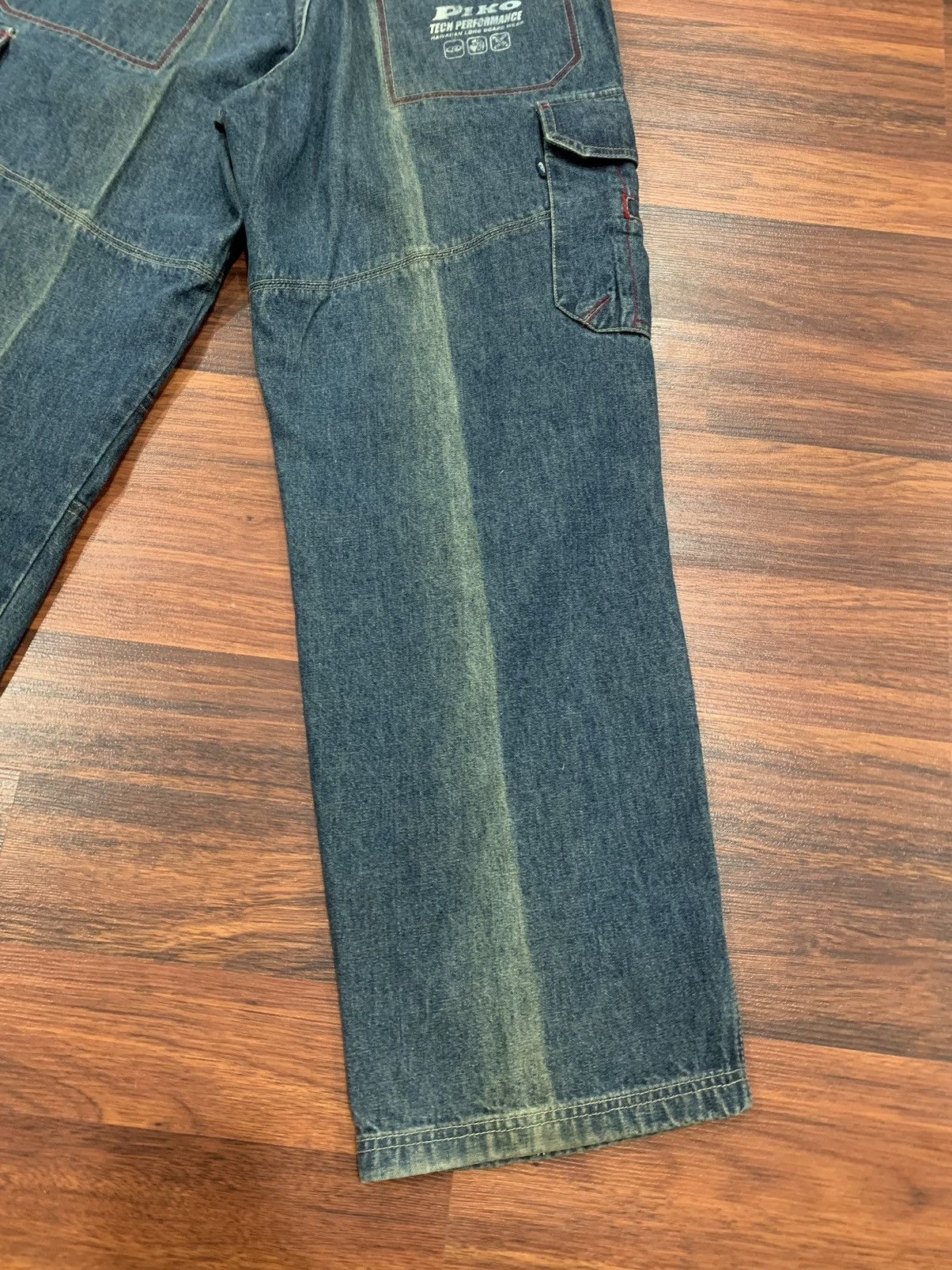 Other Piko Jeans Cargo Pants Size US 31 - 3 Thumbnail