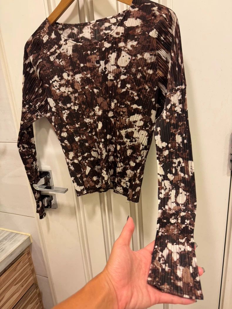 Issey Miyake Issey Miyake size:3 Brown long sleeves Size XS / US 0-2 / IT 36-38 - 4 Thumbnail