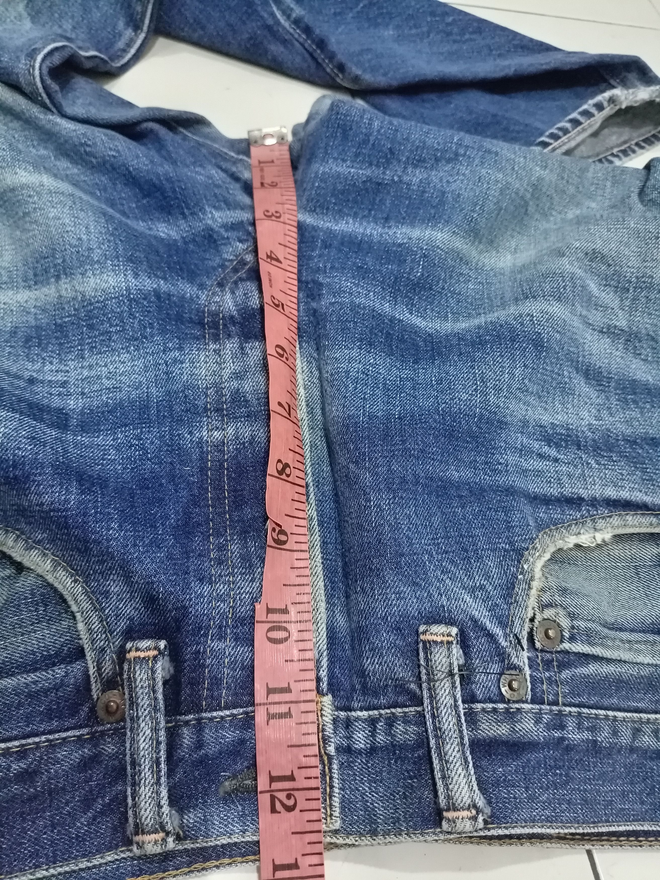 Japanese Brand × Warehouse Vintage Warehouse Selvedge Distressed Denim Jeans Size US 29 - 16 Thumbnail