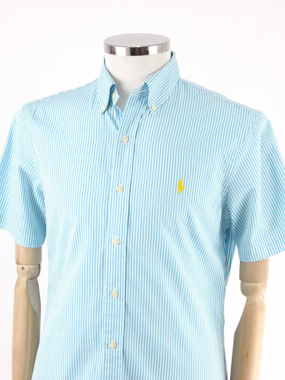 Polo Ralph Lauren POLO RALPH LAUREN Tiffany Slim Striped Shirt Size US M / EU 48-50 / 2 - 4 Thumbnail