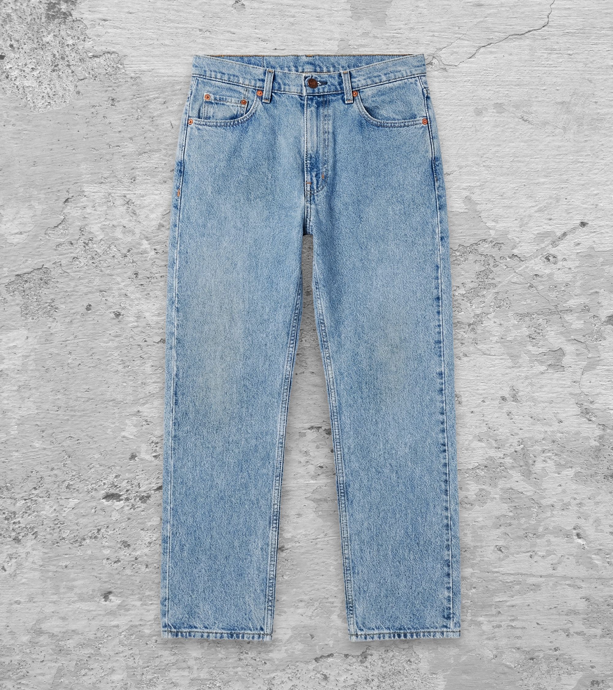 Levi's Levi’s 505 Orange Tab Straight Leg Jeans (W38 L32) Size US 38 / EU 54 - 1 Thumbnail