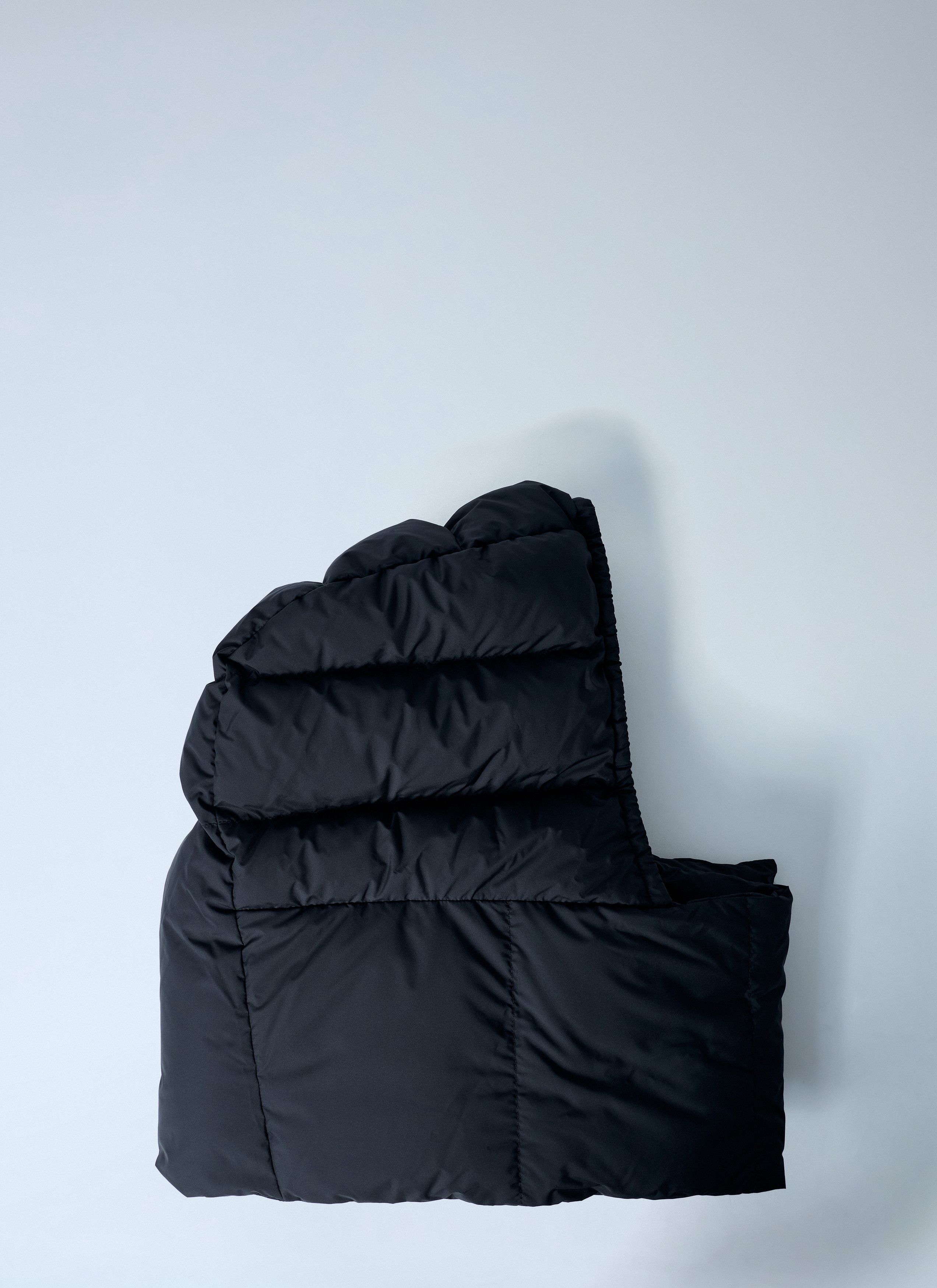 Moncler Nylon Hooded Scarf Size ONE SIZE - 1 Thumbnail