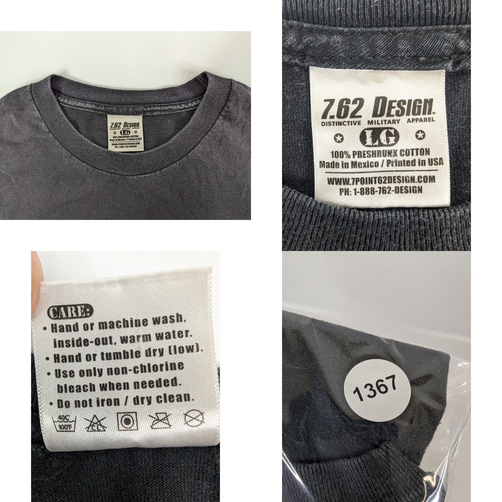 Vintage VINTAGE 7.62 Designs 2000's Duty Honor Country T Shirt XL L Eagle Patriotic USA Men Short Sleeve Black Cotton Graphic Print Regular Fit Shirt Size US L / EU 52-54 / 3 - 8 Thumbnail