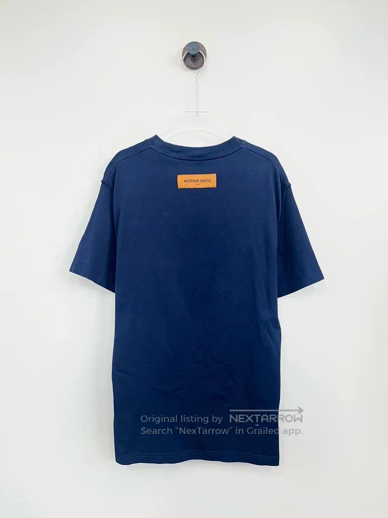 Louis Vuitton Louis Vuitton Dark blue Lianliankan embroidered printed sh Size US M / EU 48-50 / 2 - 2 Thumbnail