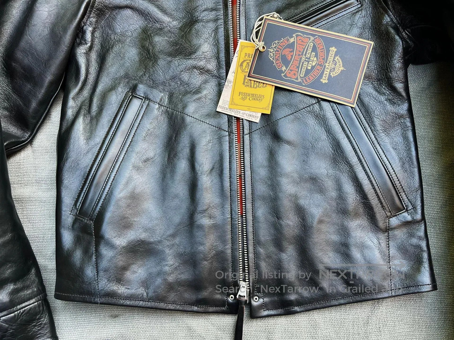 Freewheelers Freewheelers REBELS Series Black Jacket. Size US M / EU 48-50 / 2 - 4 Thumbnail