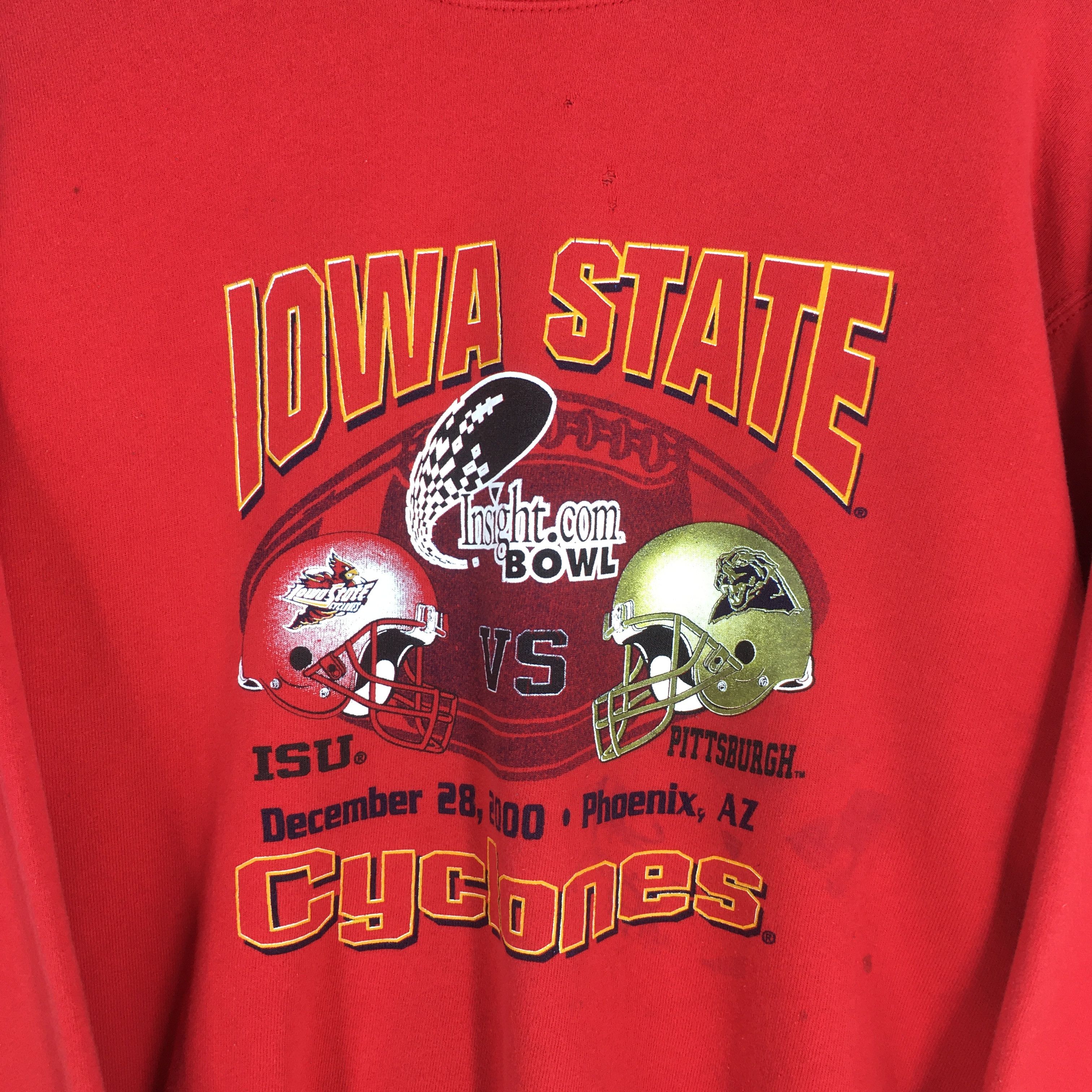 NCAA × Vintage ISU Cyclones VS Pittsburgh Panthers NCAA Sweatshirt Medium Size US M / EU 48-50 / 2 - 2 Thumbnail