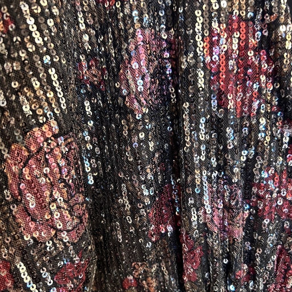 Saltwater Luxe Saltwater Luxe Sequin Floral print maxi Dress S Size S / US 4 / IT 40 - 4 Thumbnail