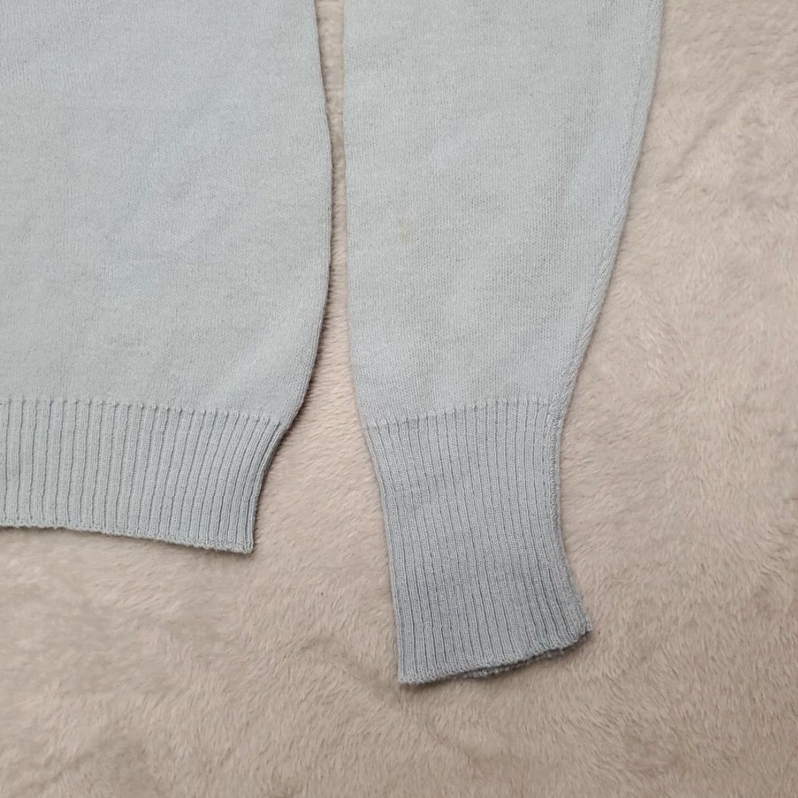 Jantzen VINTAGE Jantzen Sweater Men 40 Long Blue Kharafleece Made in USA 70s 80s Grandpa Size US L / EU 52-54 / 3 - 5 Thumbnail