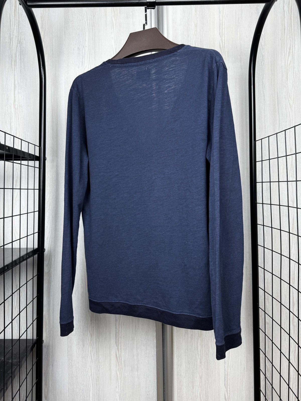 Beams Japan Beams Japan classic knitted cotton v-neck cardigan Size US L / EU 52-54 / 3 - 7 Thumbnail