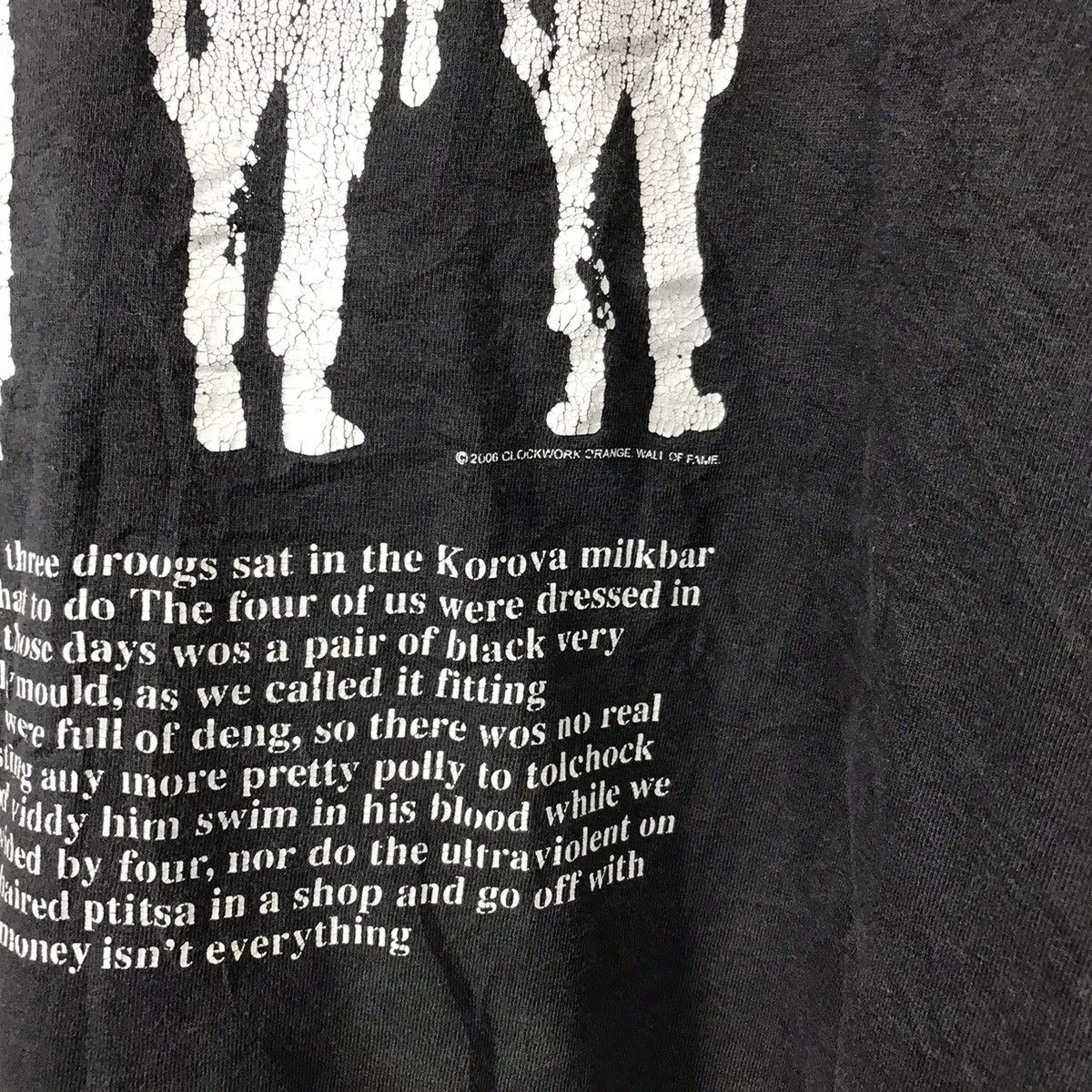 Other Vintage Y2K A Clockwork Orange Kubrick Movie Promo Tee Faded Size US L / EU 52-54 / 3 - 3 Thumbnail