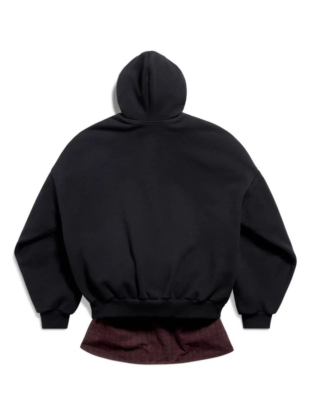 Balenciaga o1w1db10625 Unity Sports Icon Layered Hoodie in Black Size US L / EU 52-54 / 3 - 4 Thumbnail