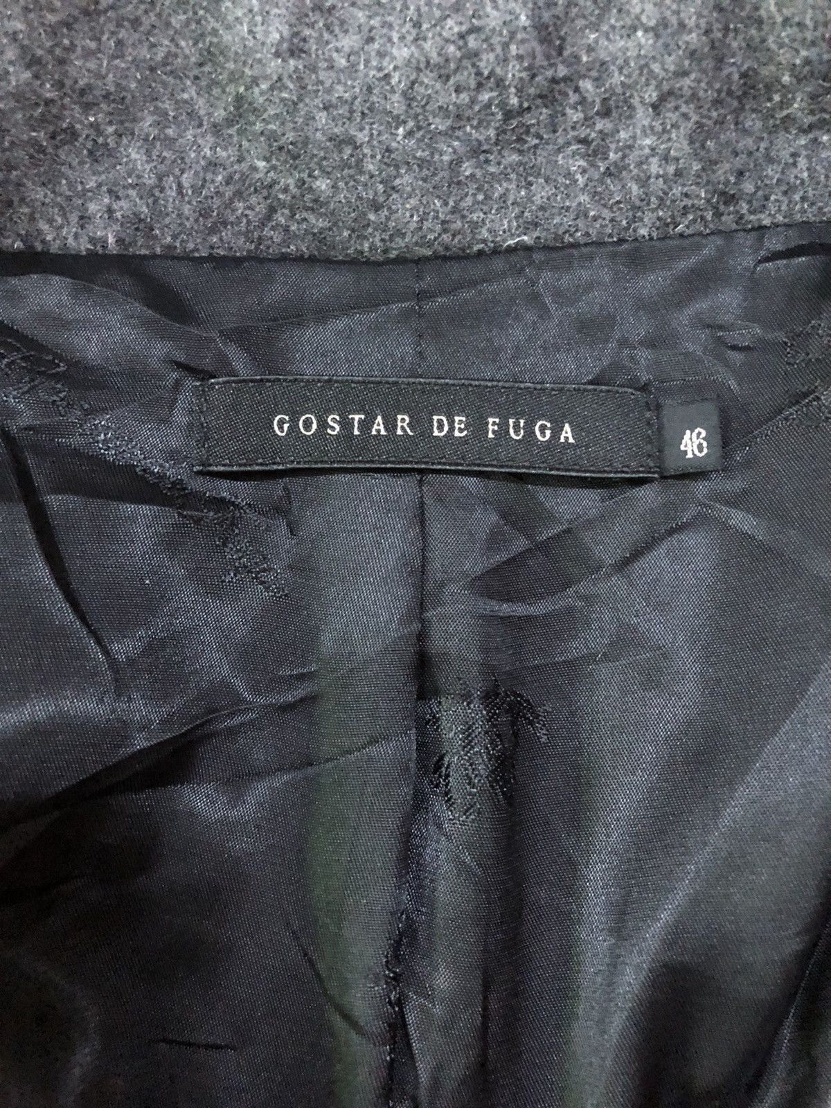 GOSTAR DE FUGA × If Six Was Nine Gostar de Fuga Double Breast Wool Jacket Size US M / EU 48-50 / 2 - 3 Thumbnail