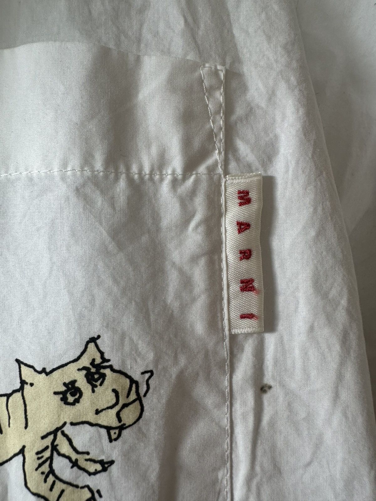Marni Marni 2022 Year of the Tiger Cat Shirt Size US L / EU 52-54 / 3 - 4 Thumbnail