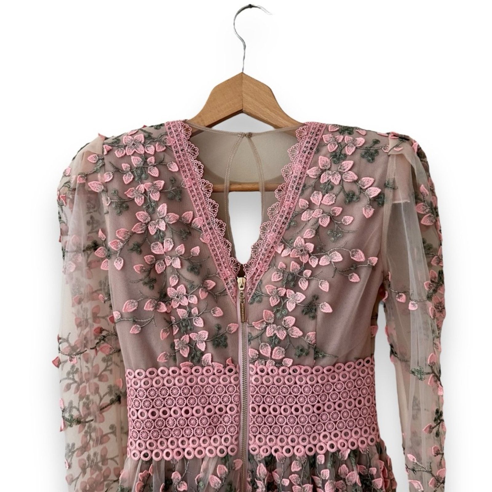 pink denim dress Amazon Size:us:16 baby showers Sparkly A-line Spaghetti Straps colourway-surroundsound