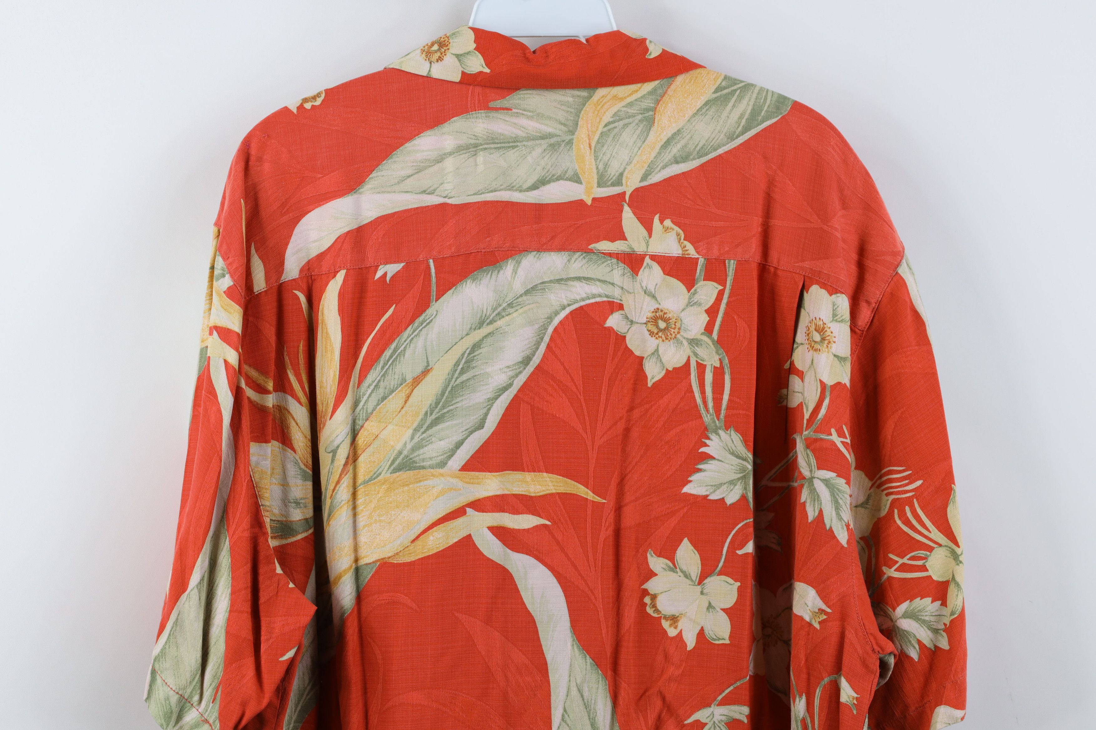 Tommy Bahama Vintage Y2K Tommy Bahama Looped Collar Button Shirt Luau Size US L / EU 52-54 / 3 - 13 Thumbnail