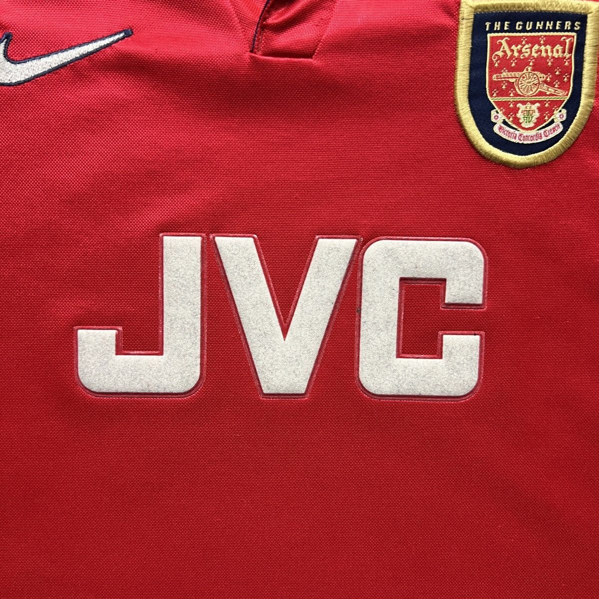 Nike × Vintage Arsenal 1998 1999 Home Football Shirt Soccer Jersey Size US XS / EU 42 / 0 - 7 Thumbnail