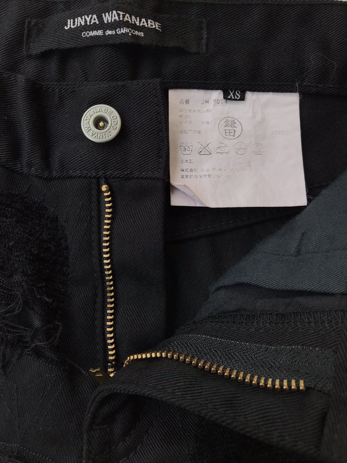 Comme des Garcons Comme des garcons Black Distressed Denim Short Size US 26 / EU 42 - 3 Thumbnail