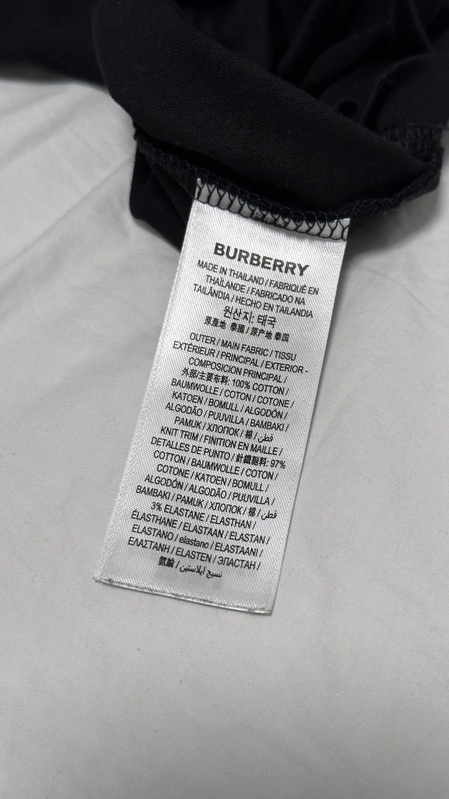 Burberry burberry logo tee Size XL / US 12-14 / IT 48-50 - 5 Thumbnail