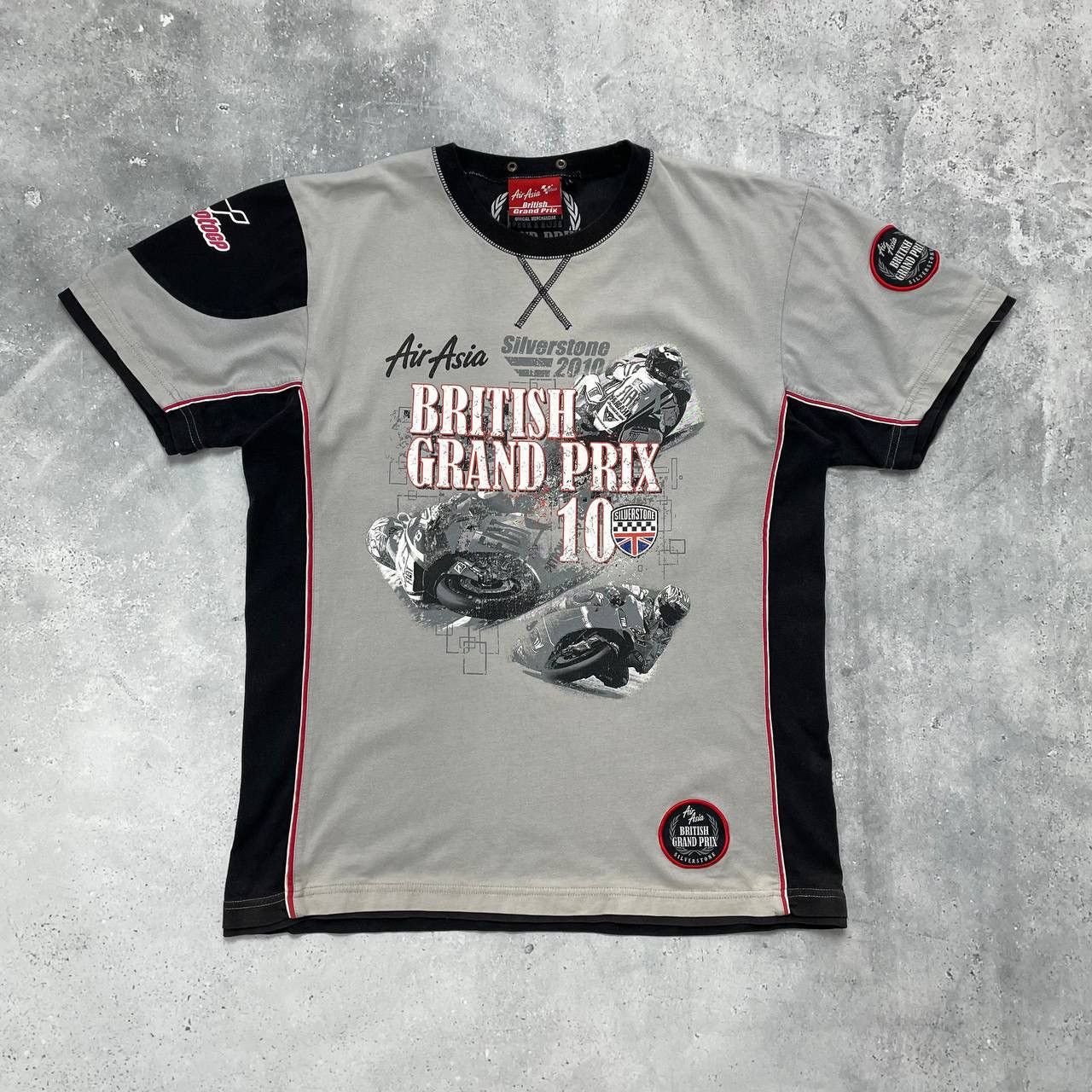 Other British Grand Prix Air Asia Silverstone 2010 MotoGP T Shirt Size US L / EU 52-54 / 3 - 1 Thumbnail