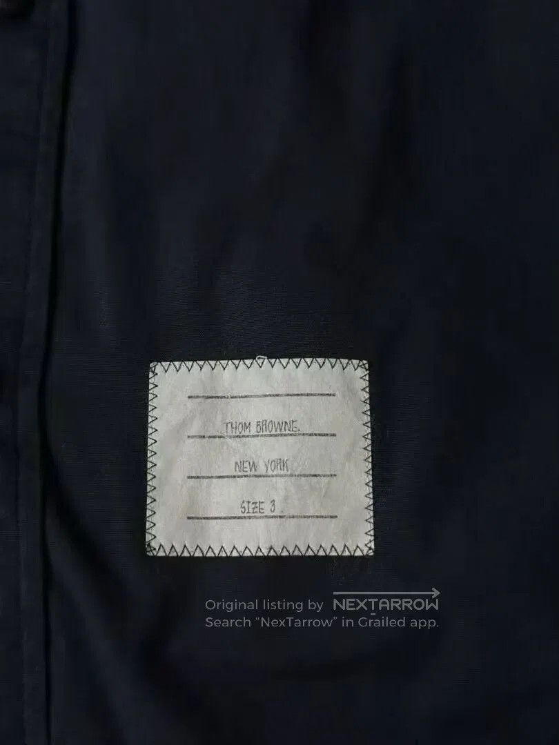 Thom Browne Thom Browne Double Sleeve Logo Shirt Jacket| Size US L / EU 52-54 / 3 - 4 Thumbnail