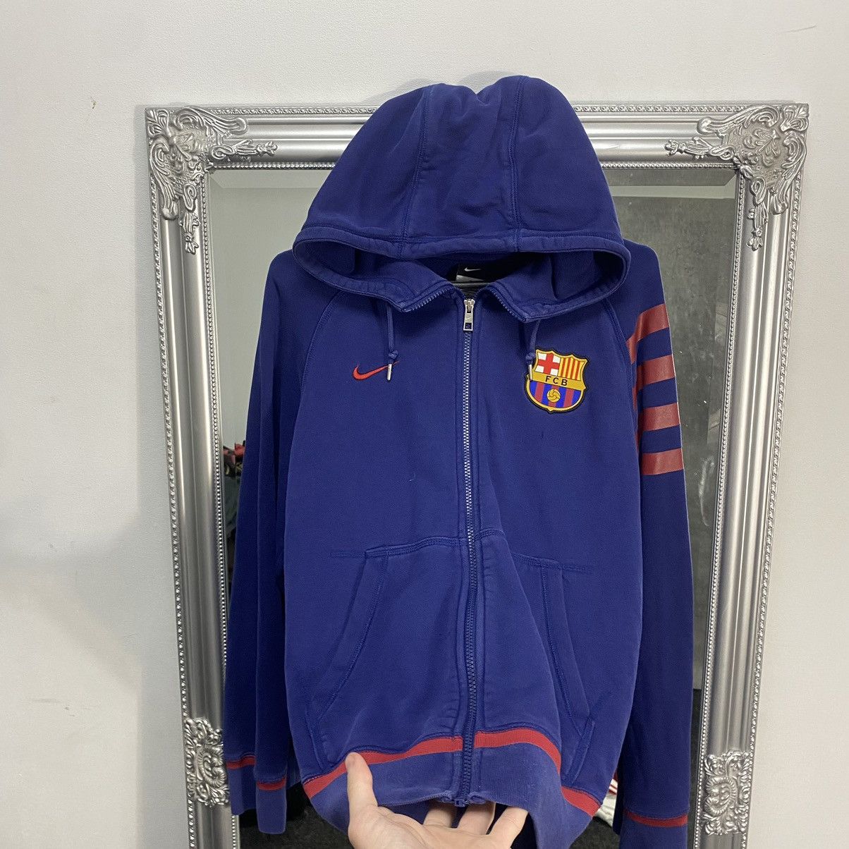 Nike Vintage Nike Barcelona zip hoodie Size US M / EU 48-50 / 2 - 3 Thumbnail