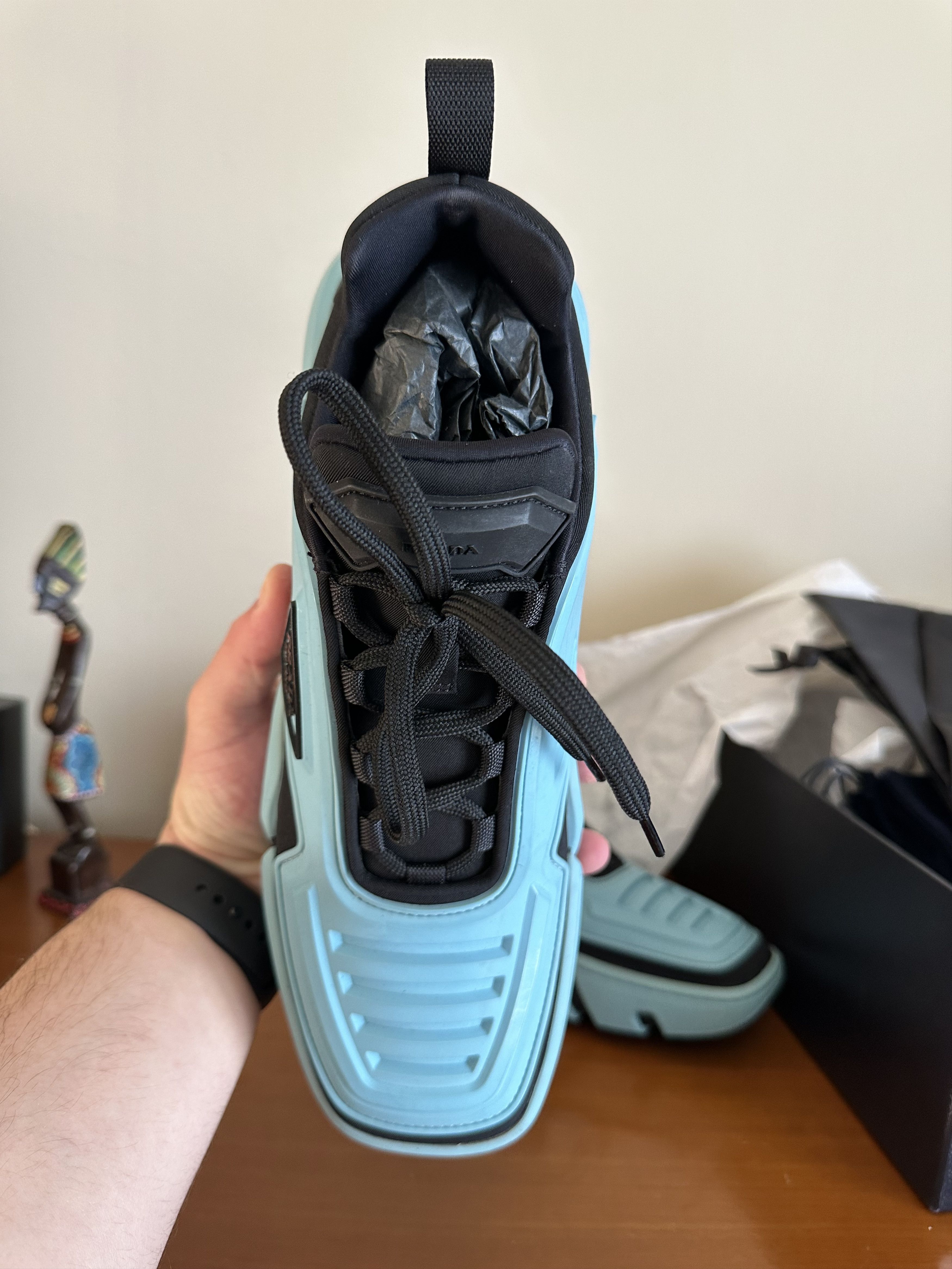 Prada Prada Techno Stretch Segment Show Sneakers Size US 8.5 / EU 41-42 - 7 Thumbnail