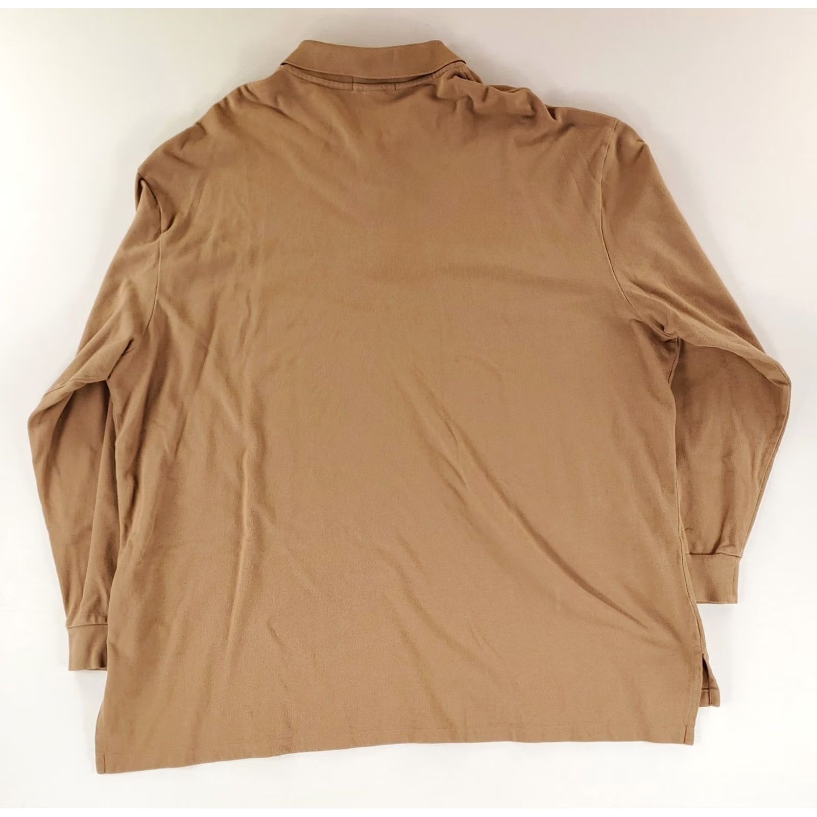 Polo Ralph Lauren Polo Ralph Lauren Polo Shirt Long Sleeve Brown Mens 3XB Big & Tall 3X Brown Polo Men Mens 3XB Polo Shirt Brown Big 3X Long Sleeve Size US XXL / EU 58 / 5 - 5 Thumbnail