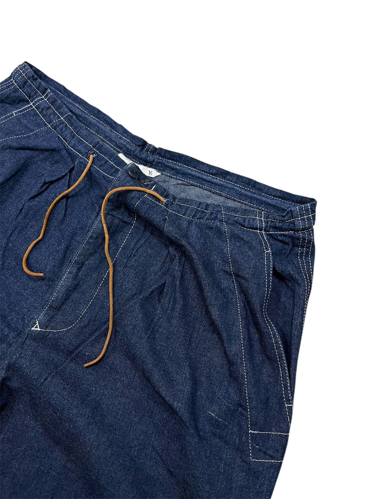 Yohji Yamamoto Y's Yohji yamamoto Baggy Indigo Pants Size US 33 - 8 Thumbnail