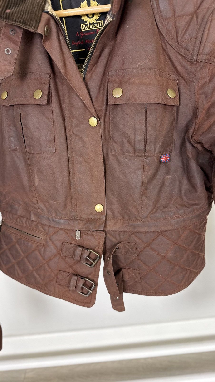 Belstaff Belstaff Wax Cotton Biker Jacket Size XL / US 12-14 / IT 48-50 - 3 Thumbnail
