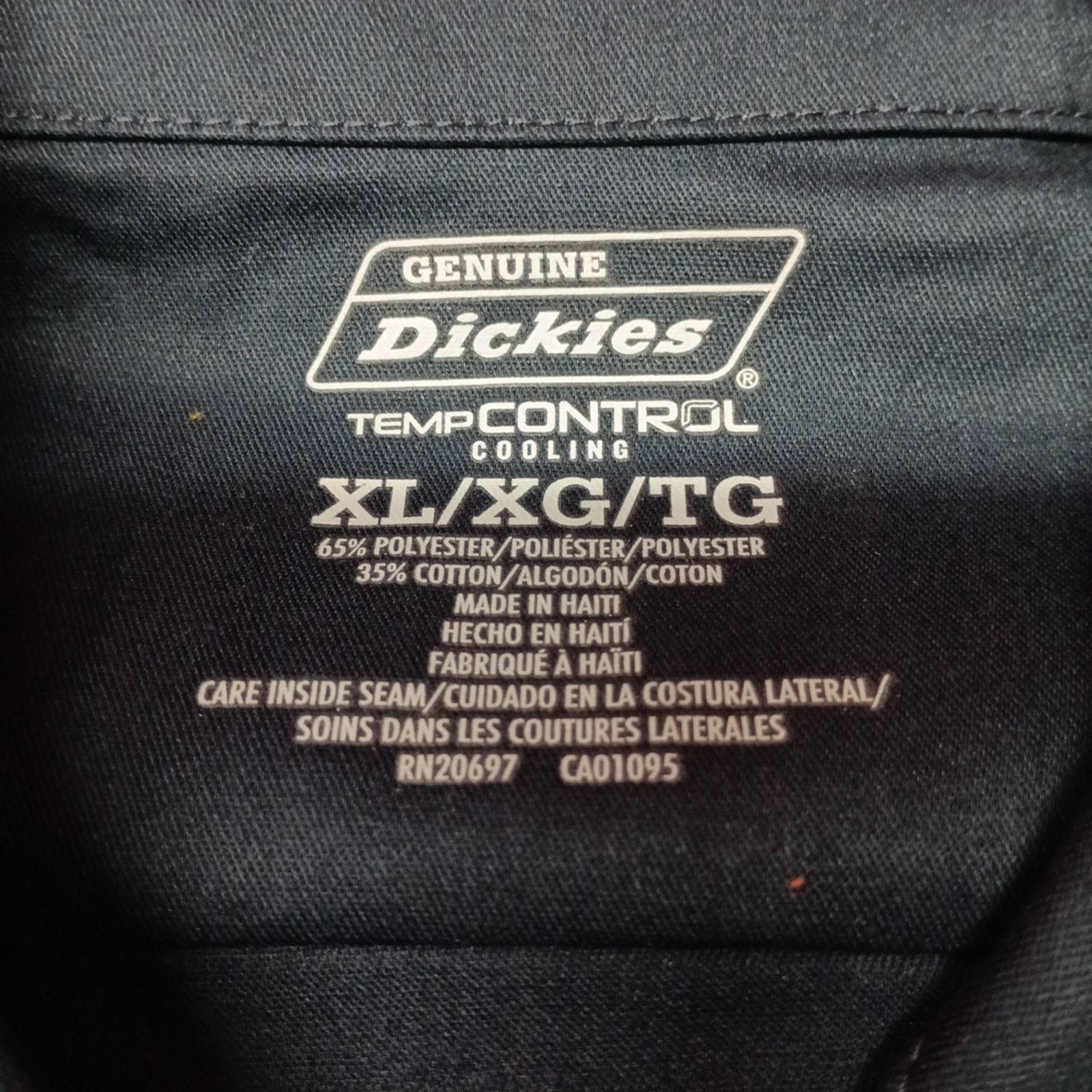 Dickies Dickies Essential Work Shirt Men's Size XL Blue Temp Control Size US XL / EU 56 / 4 - 4 Thumbnail
