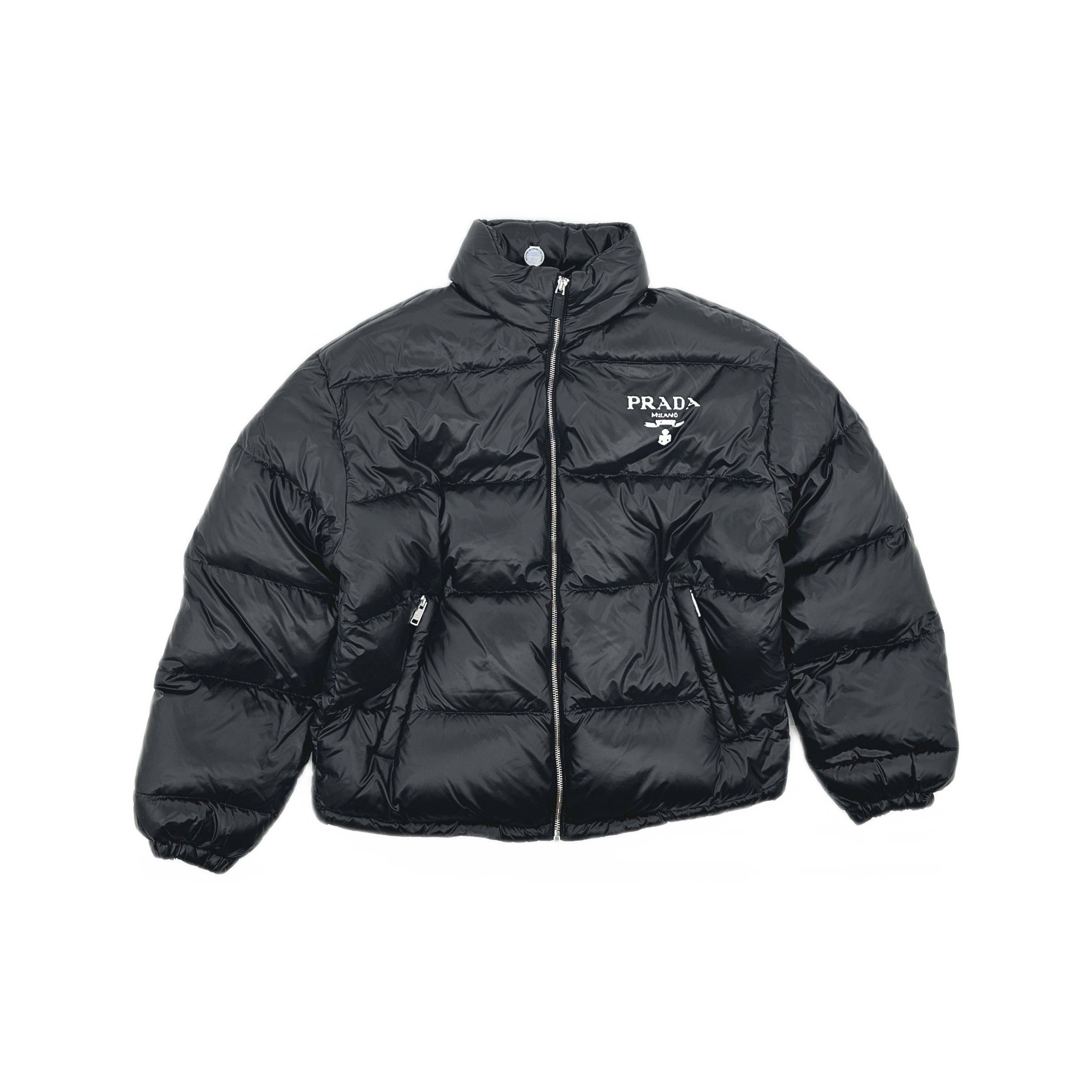 Prada Prada Logo Puffer Jacket Size S Size US S / EU 44-46 / 1 - 1 Thumbnail