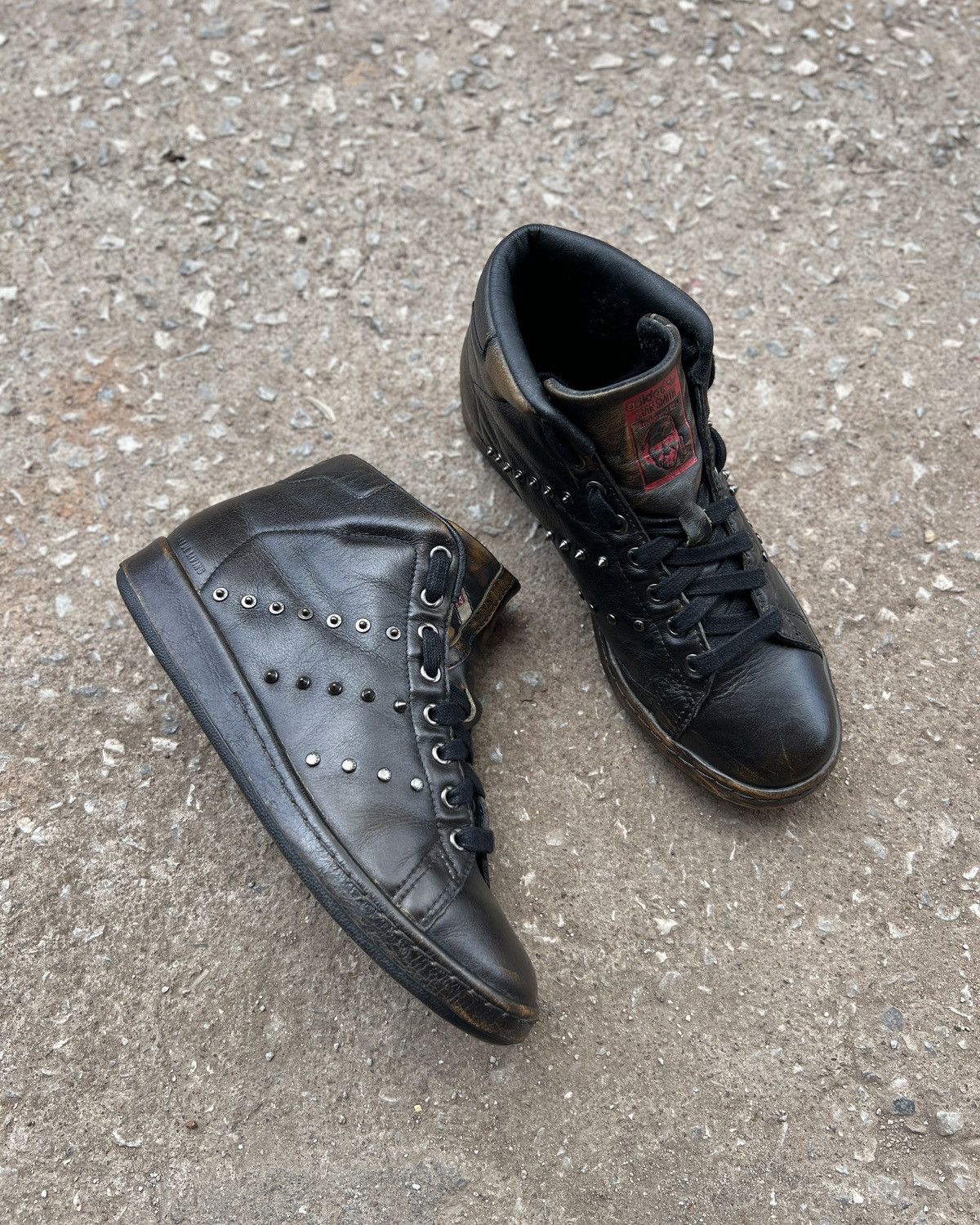 Adidas × Diesel “rare” Diesel x adidas Stan Smith High Top sneaker Size US 8.5 / EU 41-42 - 2 Thumbnail