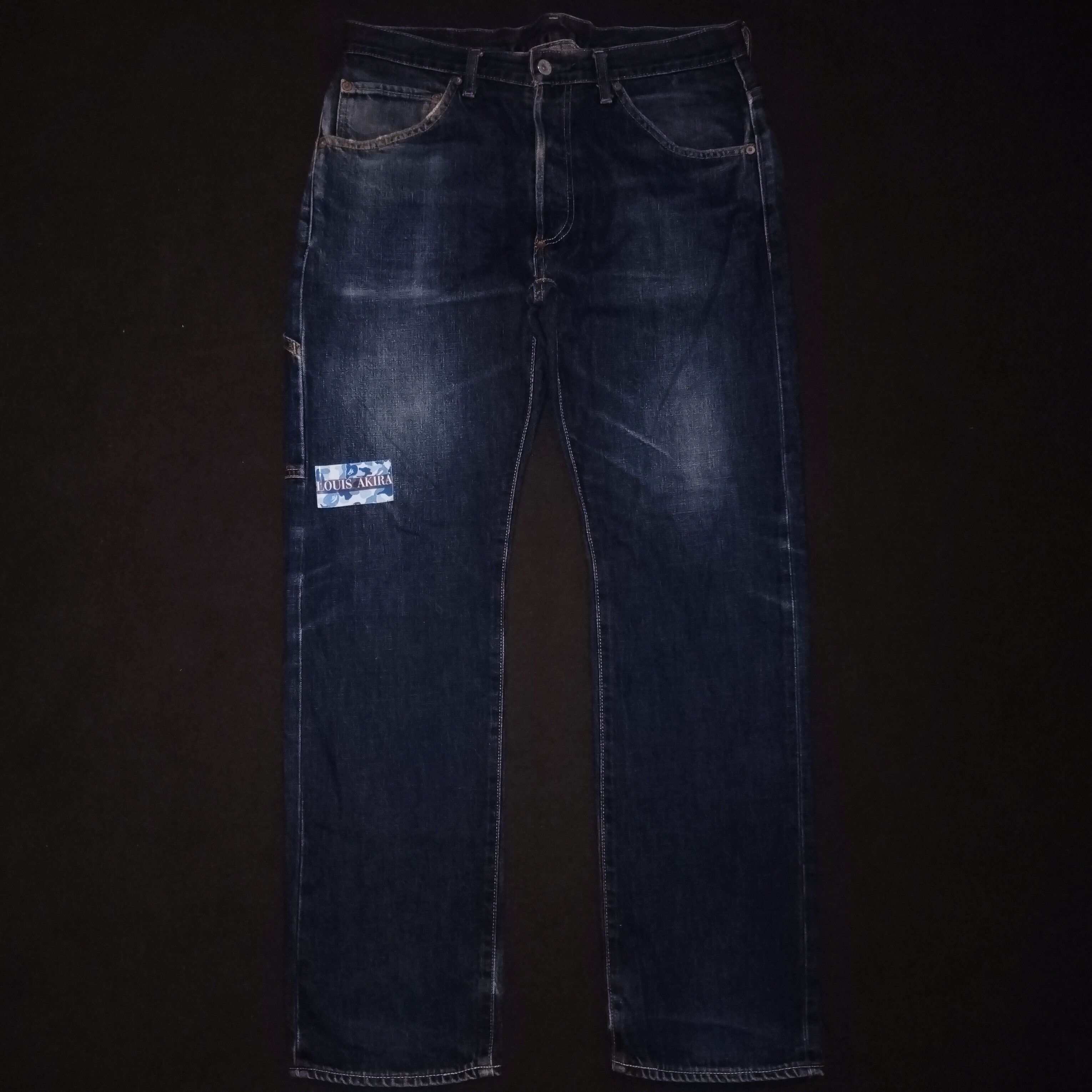 Bape Bape Carpenter Denim Jeans Size US 34 / EU 50 - 4 Thumbnail