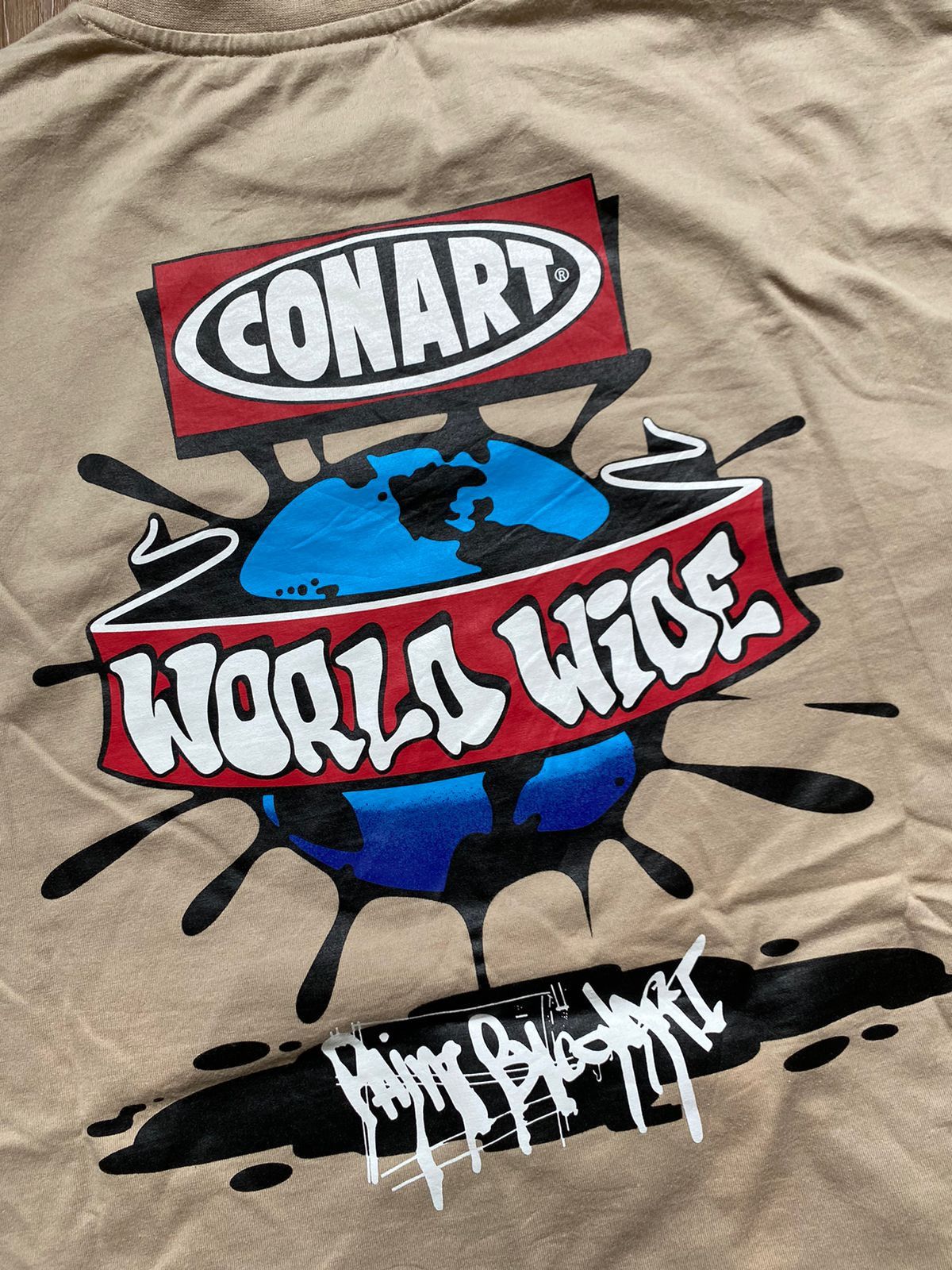 Tribal Streetwear × Vintage Vintage CONART Streetwear Worldwide Size US XL / EU 56 / 4 - 2 Thumbnail