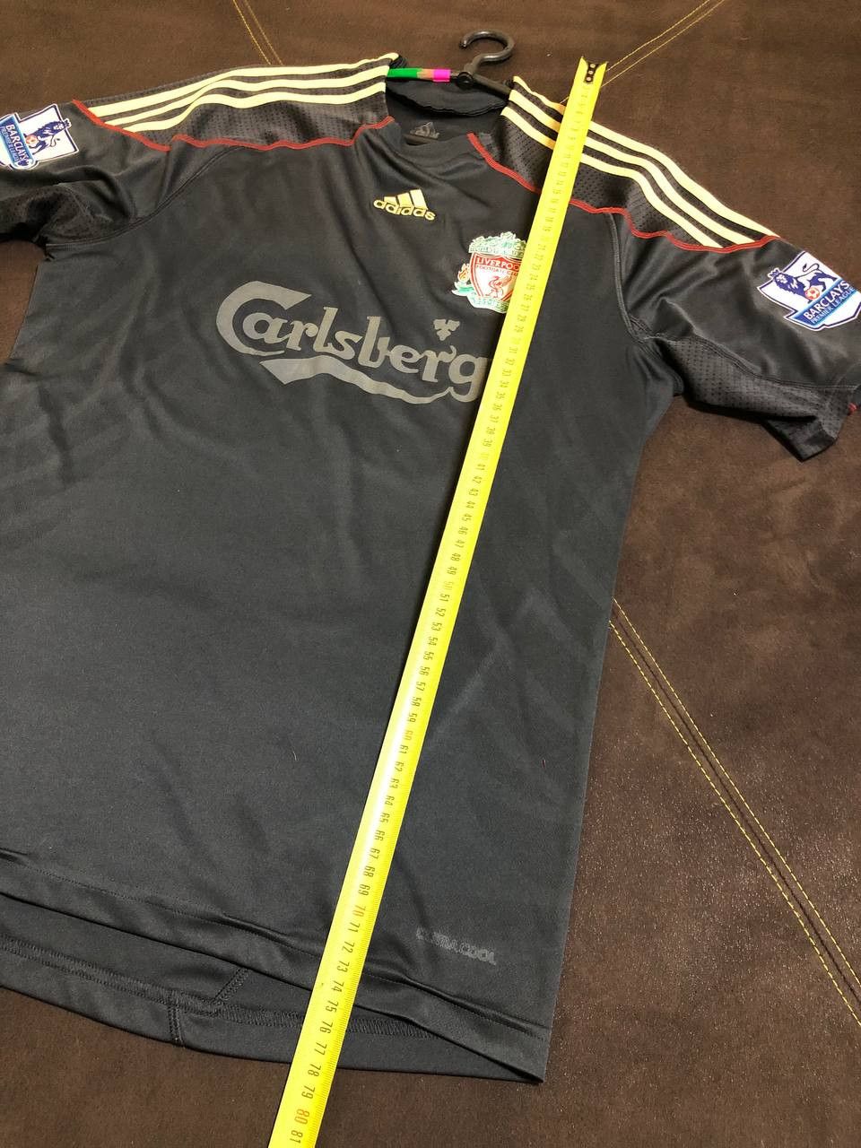 Adidas LIVERPOOL ADIDAS 2009/2010 FOOTBALL SOCCER AWAY JERSEY Size US M / EU 48-50 / 2 - 7 Thumbnail