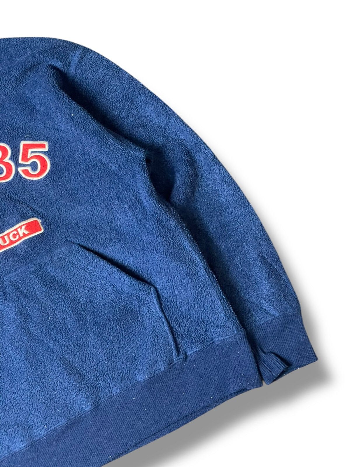 Disney × Japanese Brand × Vintage Disney Embroidered Donald Duck Fleece Hoodies (116) Size US XXS / EU 40 - 3 Thumbnail