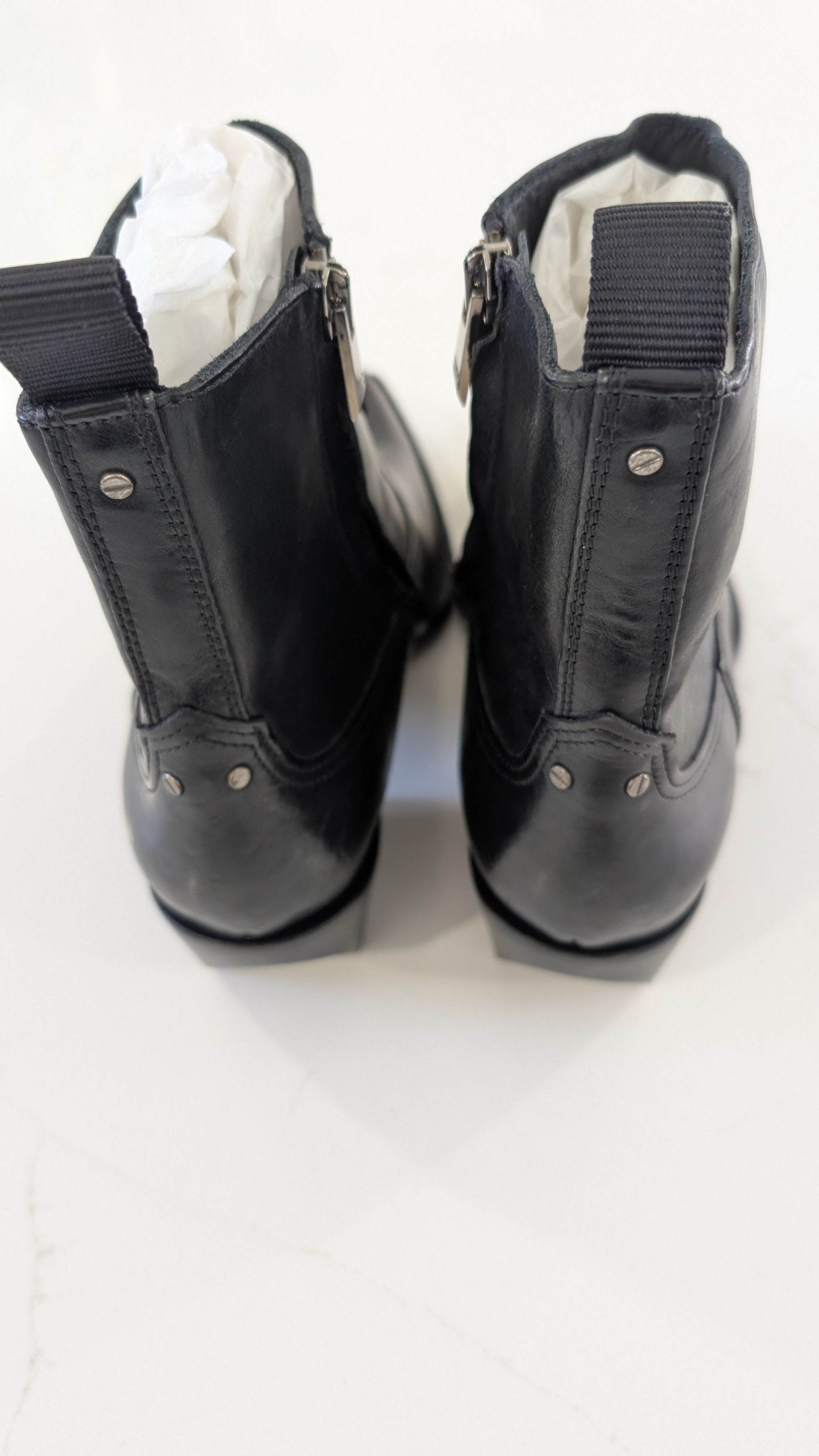 Golden Goose GOLDEN GOOSE Debbie Leather Western Ankle Boots Size 40 Size US 10 / IT 40 - 16 Thumbnail