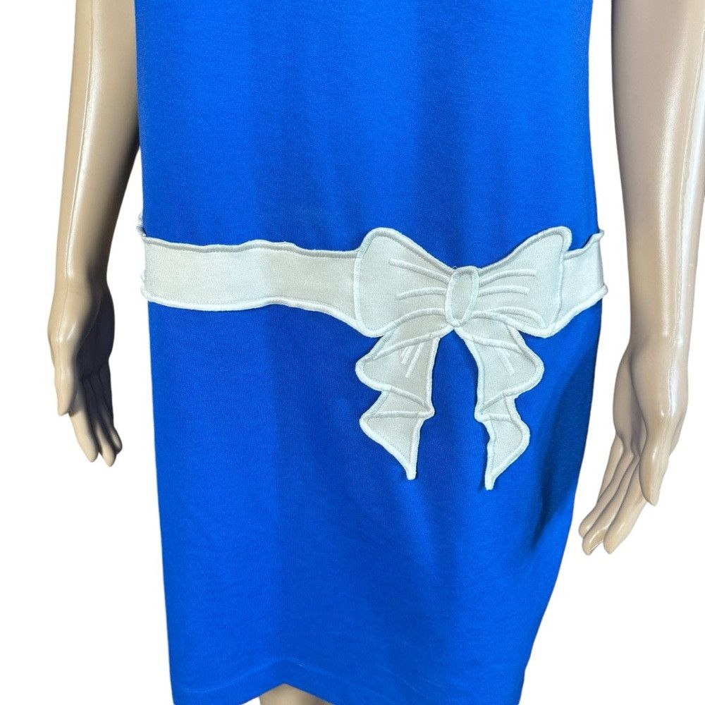 Other NWT New 6PM Blue Short Sleeve Viscose Dress Size 46 US M Size M / US 6-8 / IT 42-44 - 9 Thumbnail