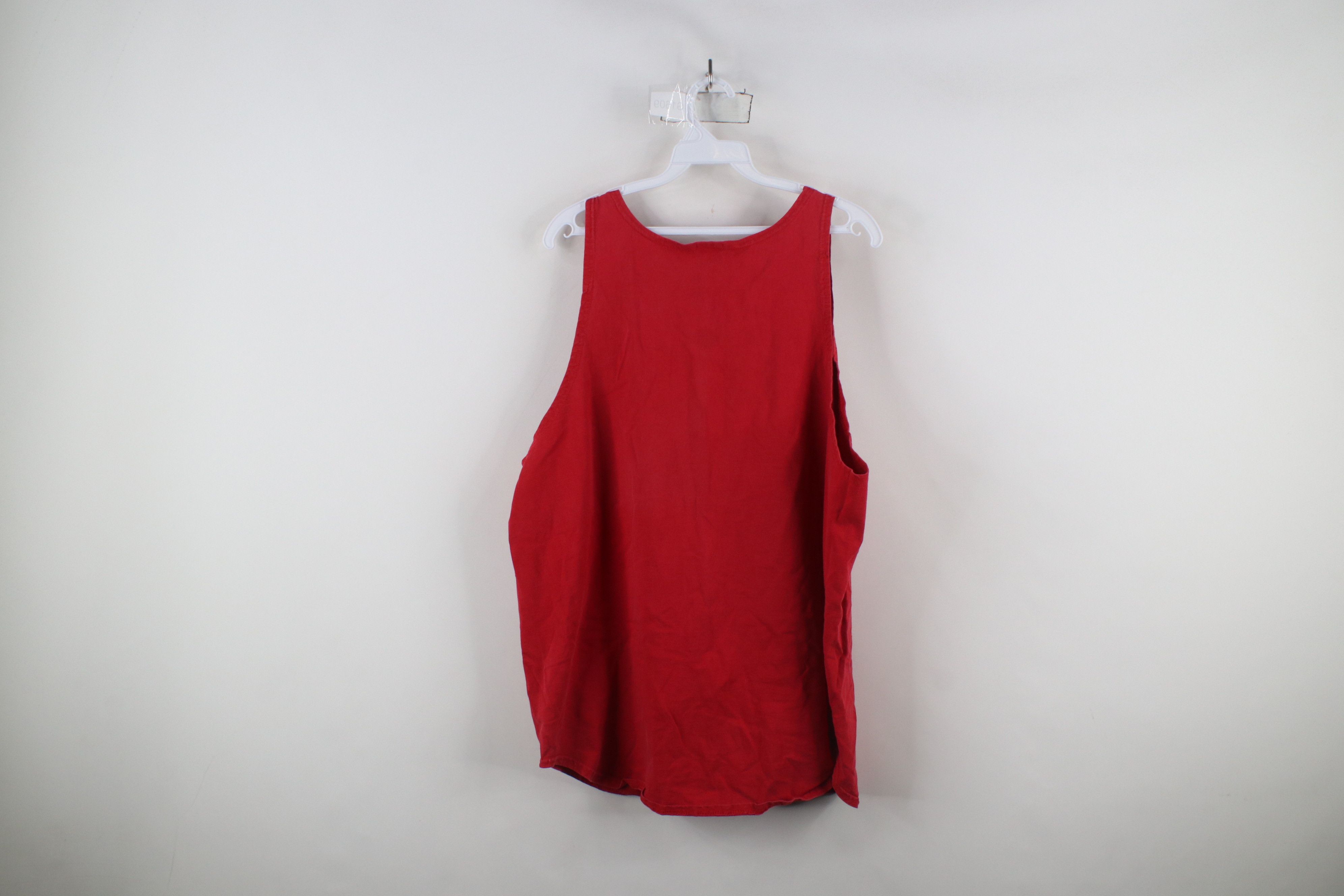 Russell Athletic × Vintage Vintage 90s Russell Athletic Heavy Cotton Tank Top T-Shirt Size US XL / EU 56 / 4 - 11 Thumbnail