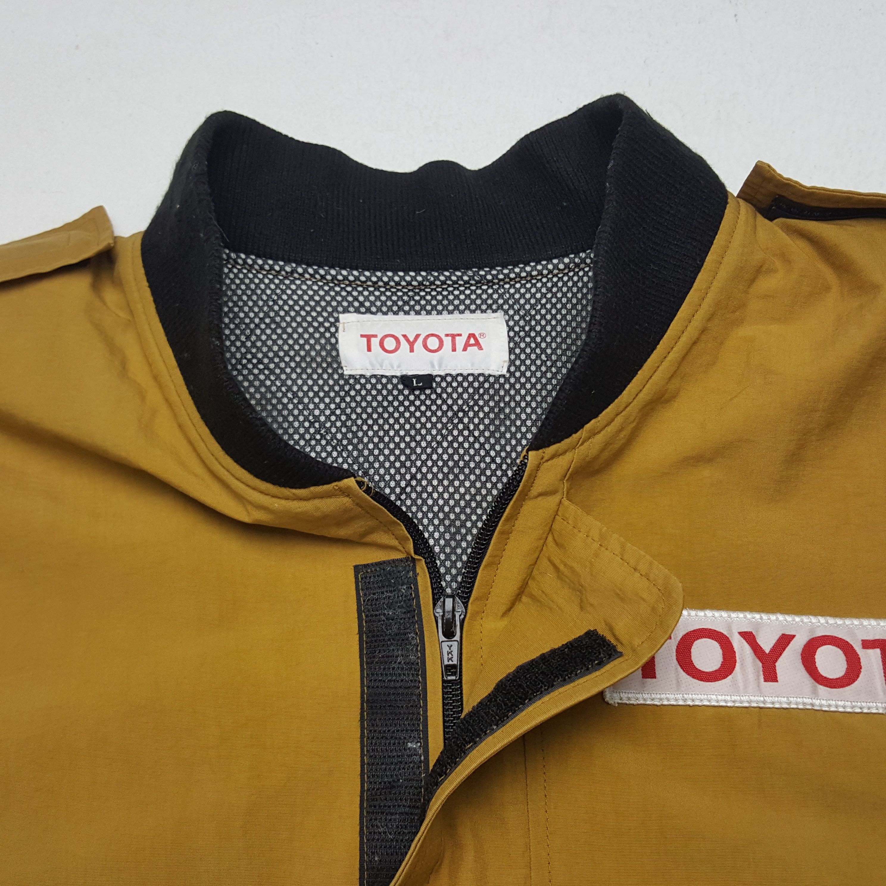 Japanese Brand × Vintage Vintage Toyota Tecno Racing Bomber Jacket Size US L / EU 52-54 / 3 - 5 Thumbnail