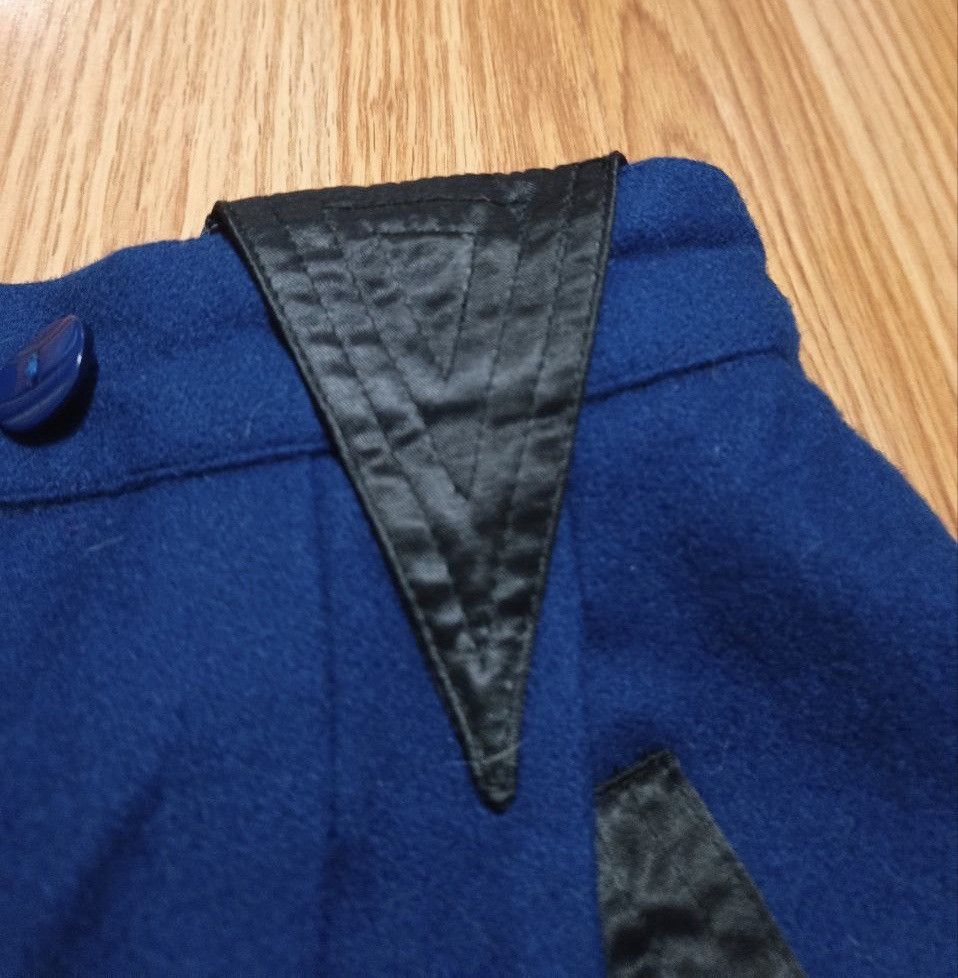 Designer Korii Joko International Wool Blend Blue Vintage Pants Sz 1 Size 25" / US 0 / IT 36 - 7 Thumbnail